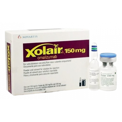 XOLAIR ® 150 MG ( OMALIZUMAB ) FOR SUBCUTANEOUS INJECTION VIAL